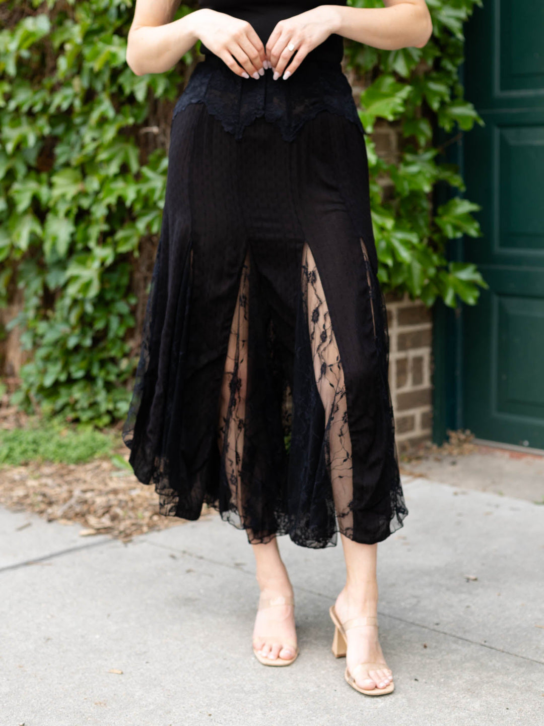 free people slip skirt