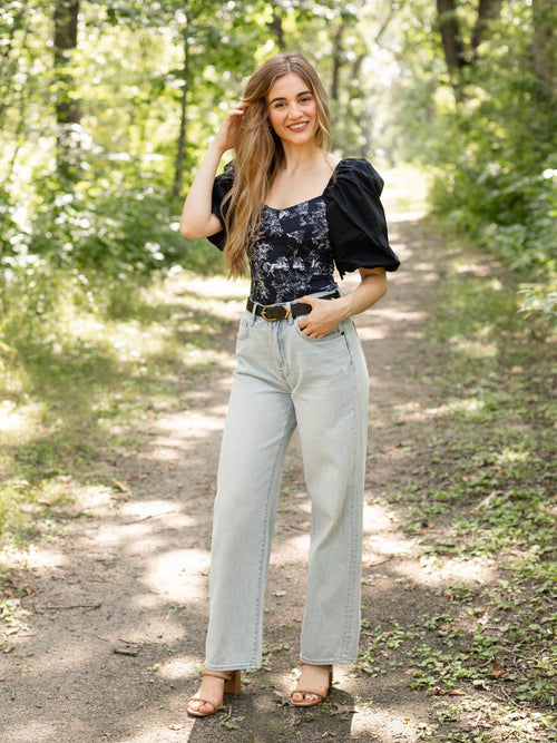 Free People Prairie Rose BodysuitKnit tops