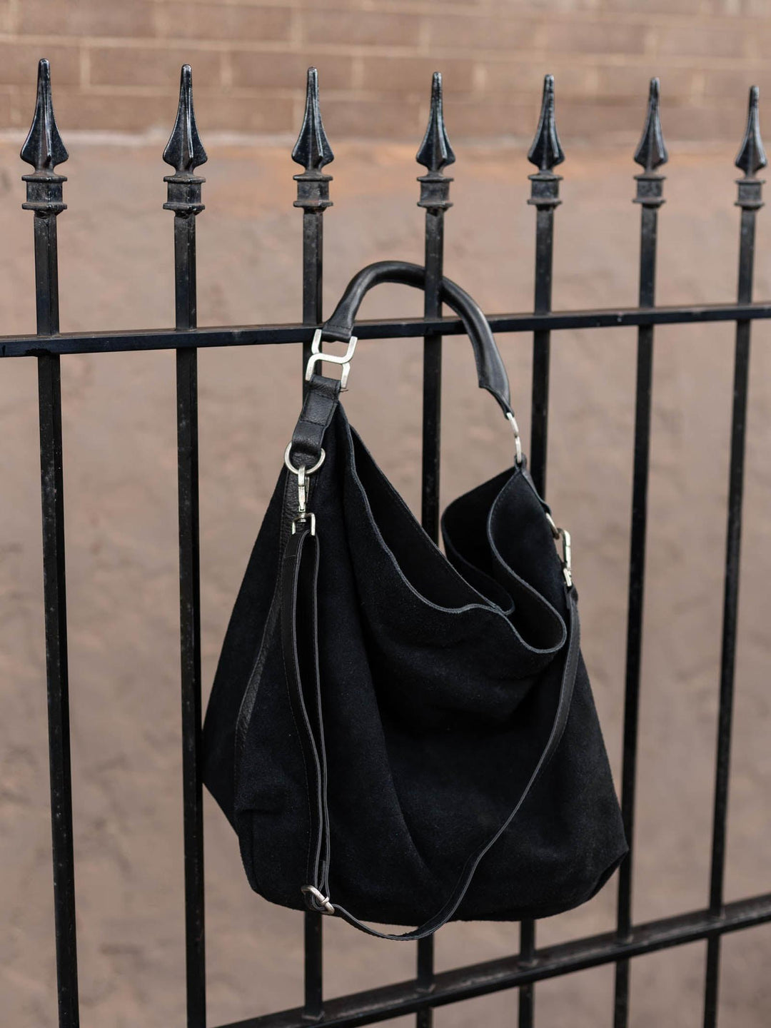 Free People Suzie Suede Slouch Tote