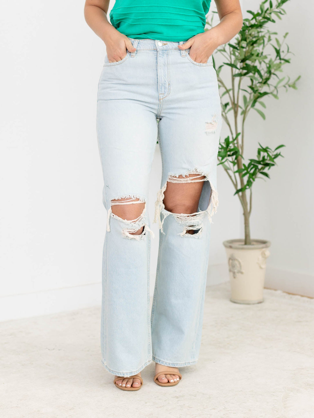 Free People Tinsley High Rise Baggy JeanDenim jeans