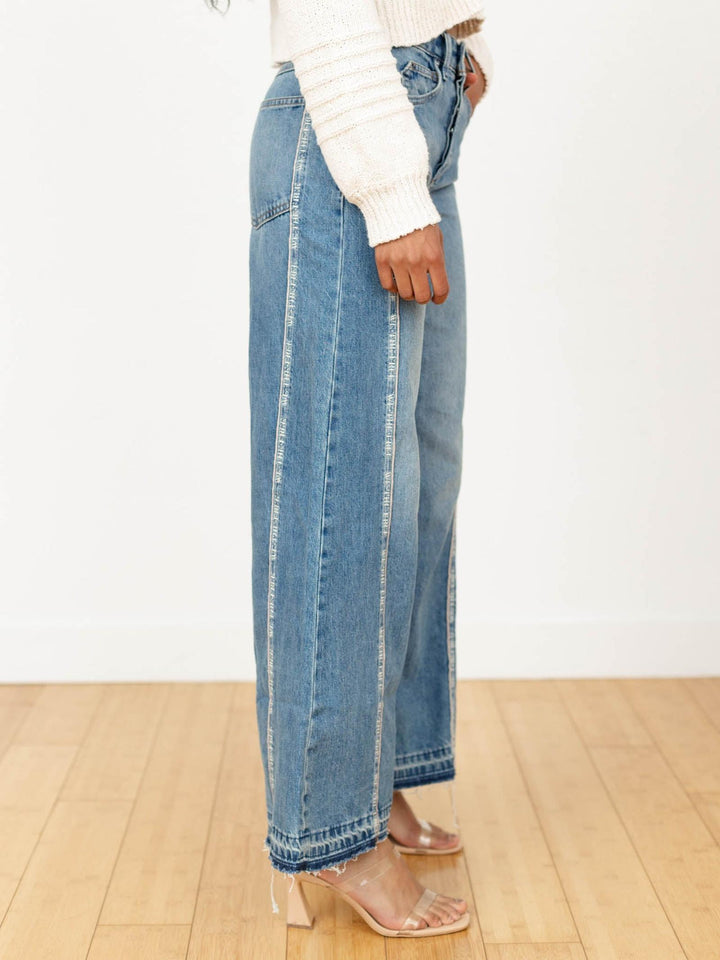 Free People Tipping Point On The Edge Wide Leg