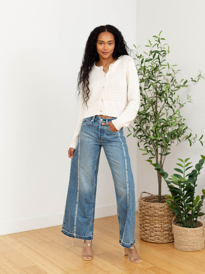 Free People Tipping Point On The Edge Wide Leg