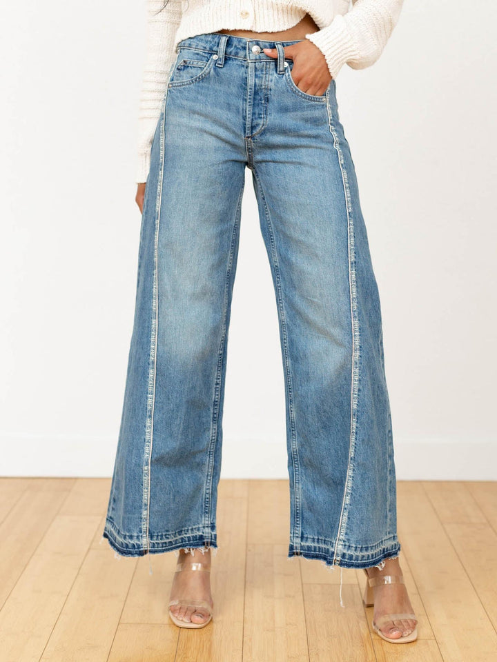 Free People Tipping Point On The Edge Wide Leg