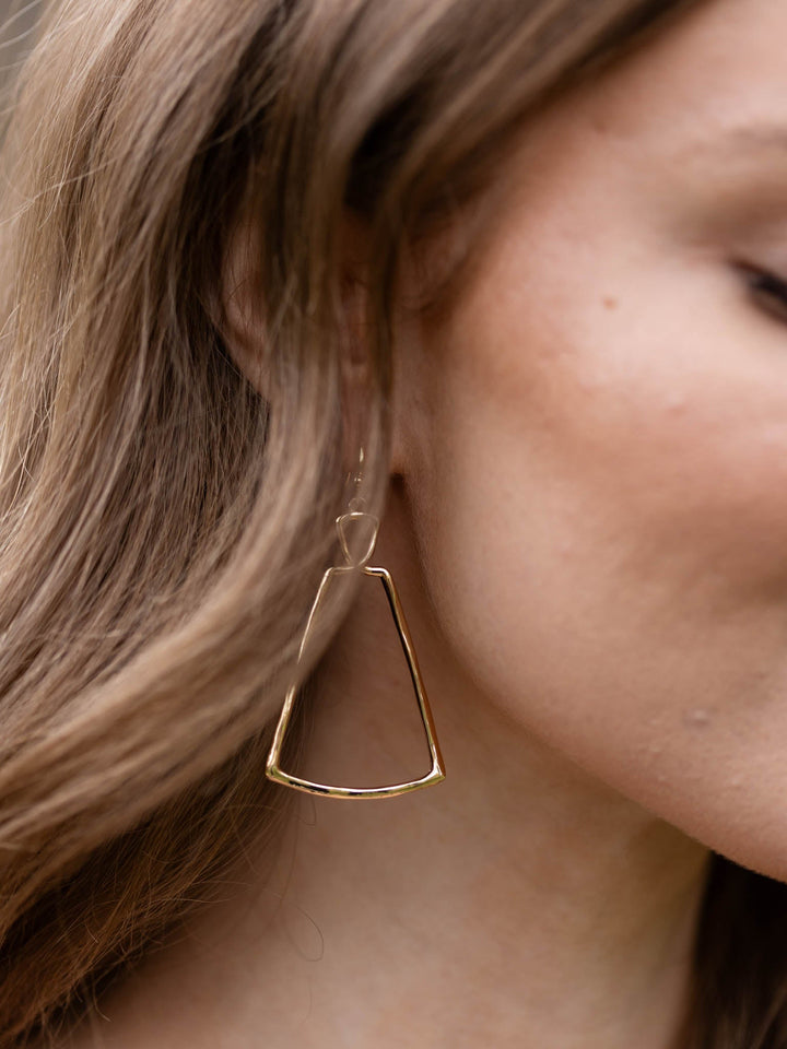 Geometric Open Earrings