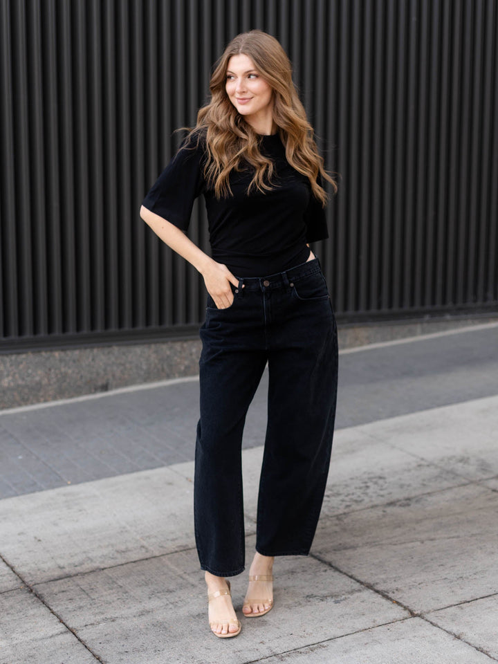 black jeans