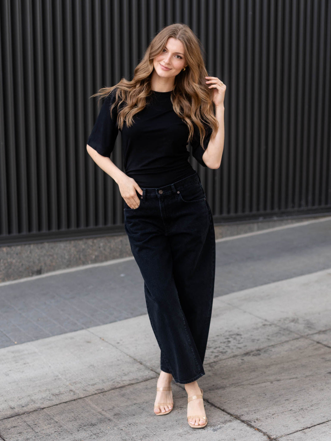 all black outfit