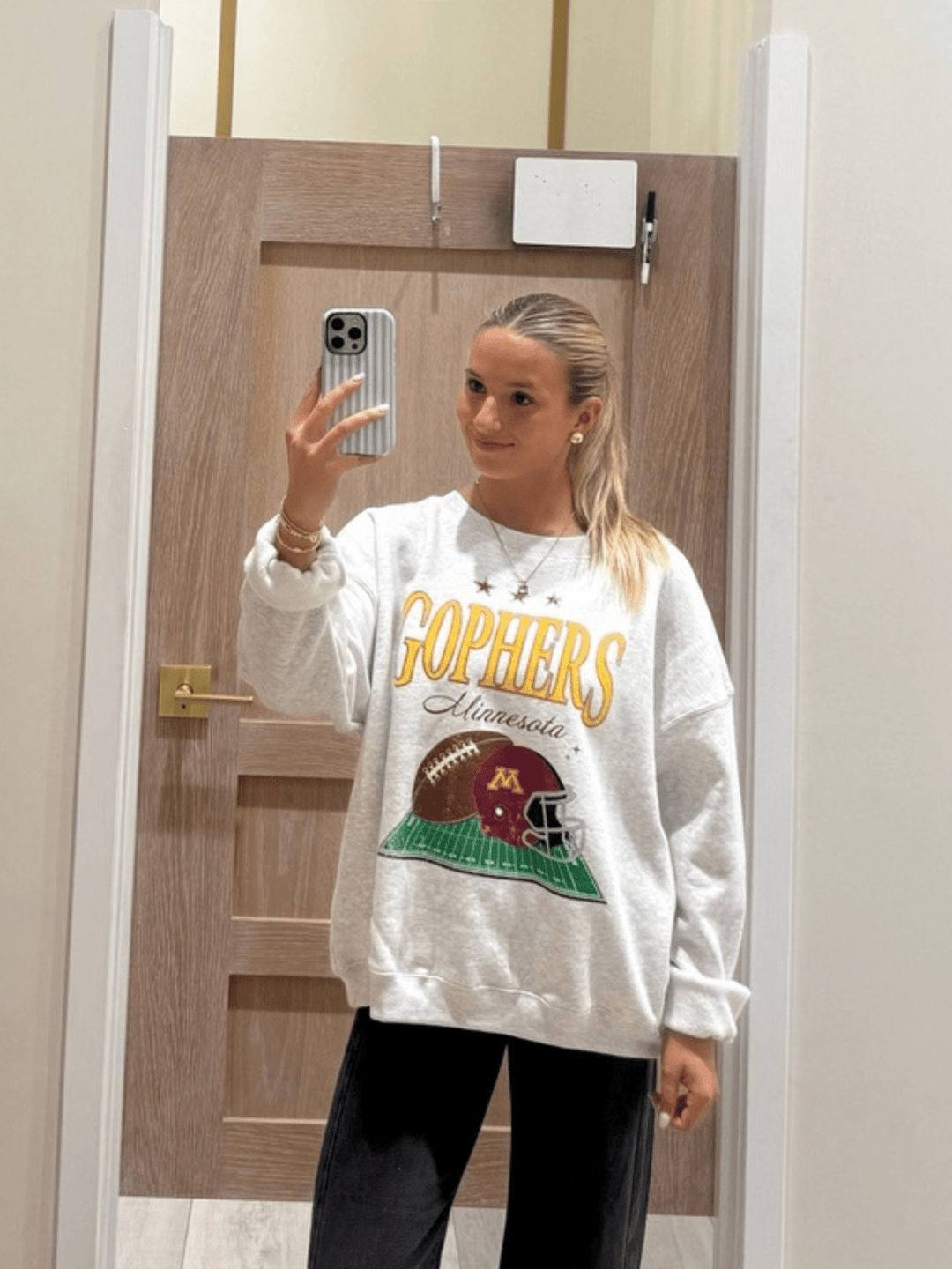 u of m sweatshirt