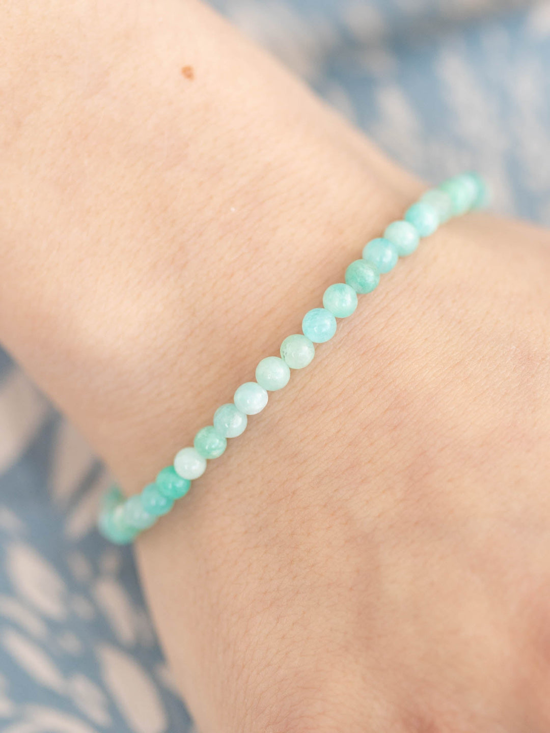 gorjana Carter Gemstone Bracelet - Blue AmazonitePremium bracelet