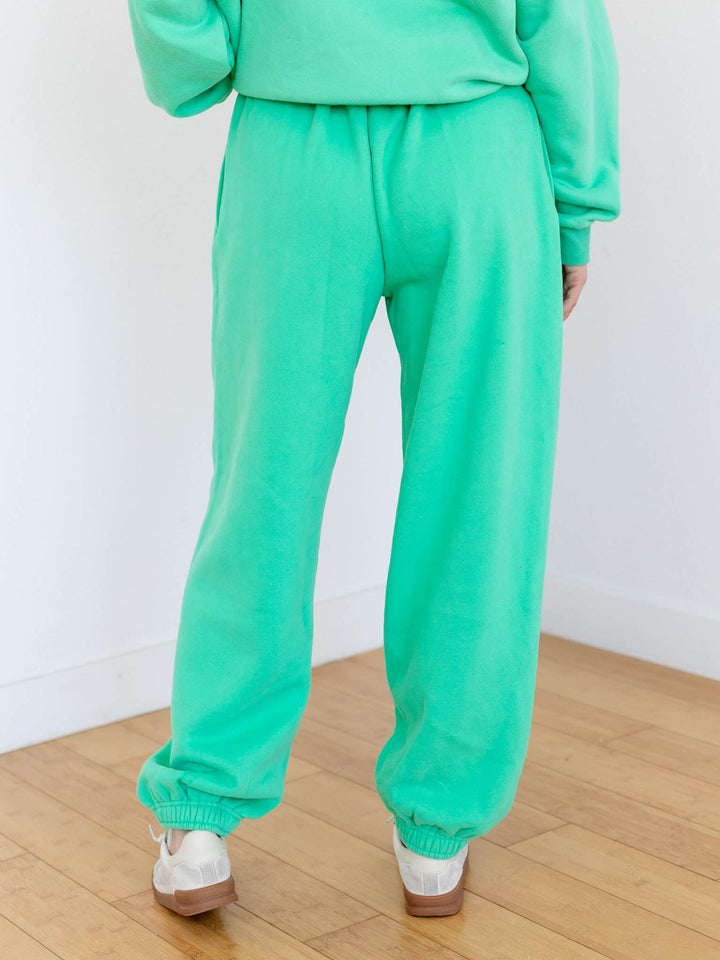 green jogger