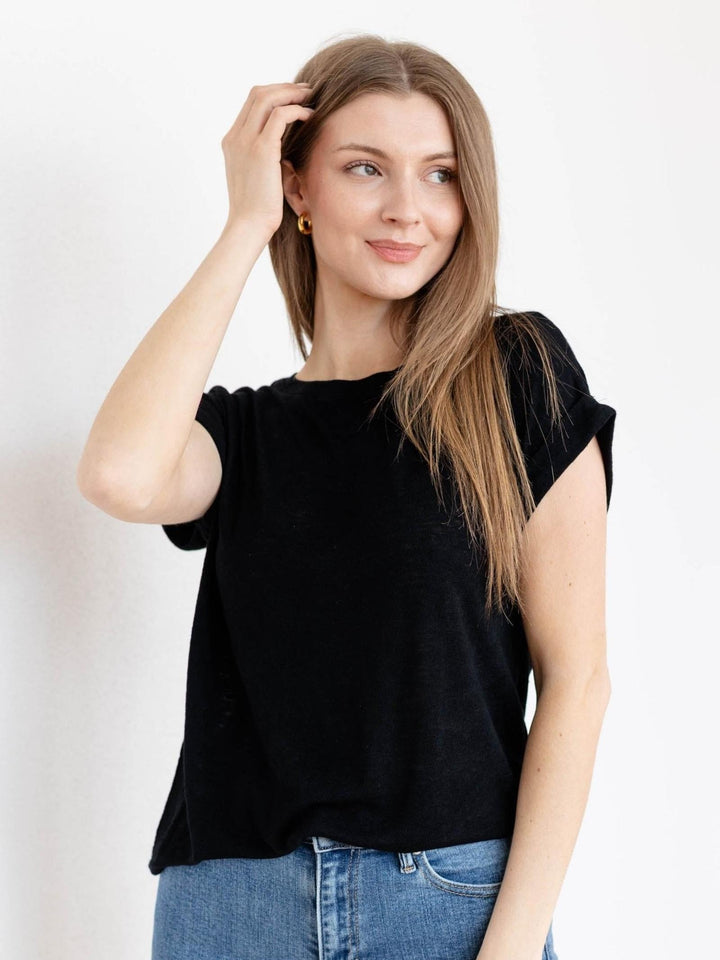 basic slouchy tee shirt