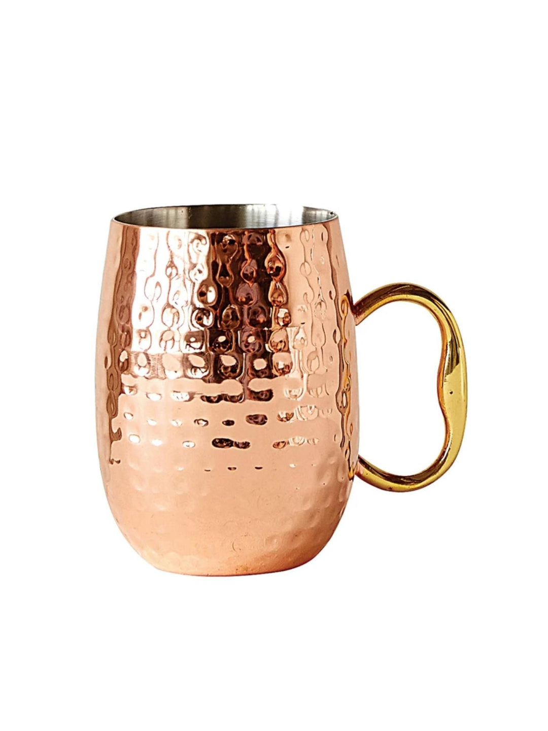 copper textured mule mug