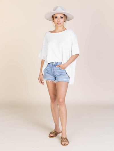 oversized basic top