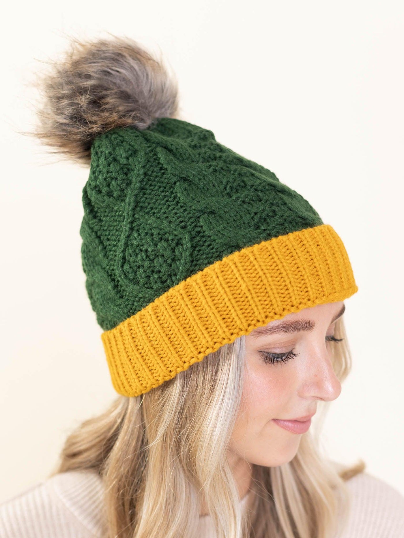 two tone hat