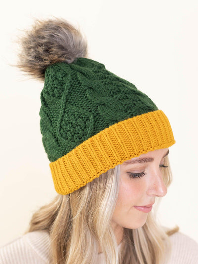 two tone hat