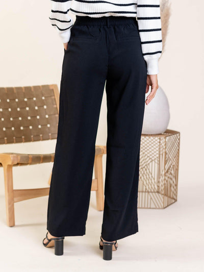 slim wide leg trouser