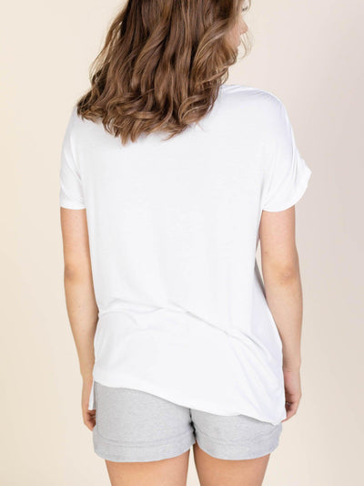 elongated basic shirt
