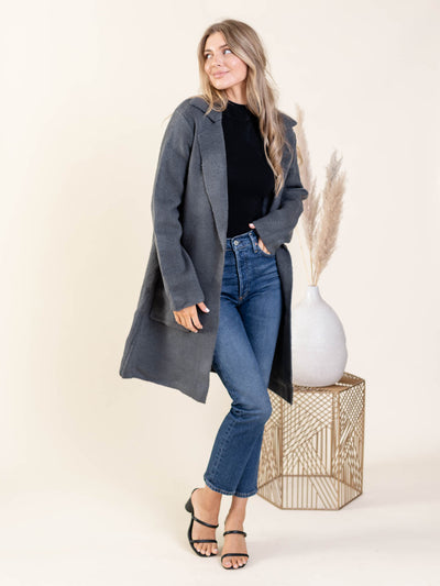 button front cardigan