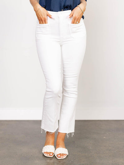 white denim