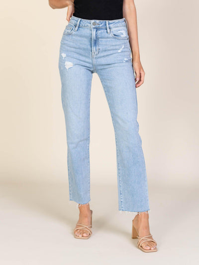 straight leg denim