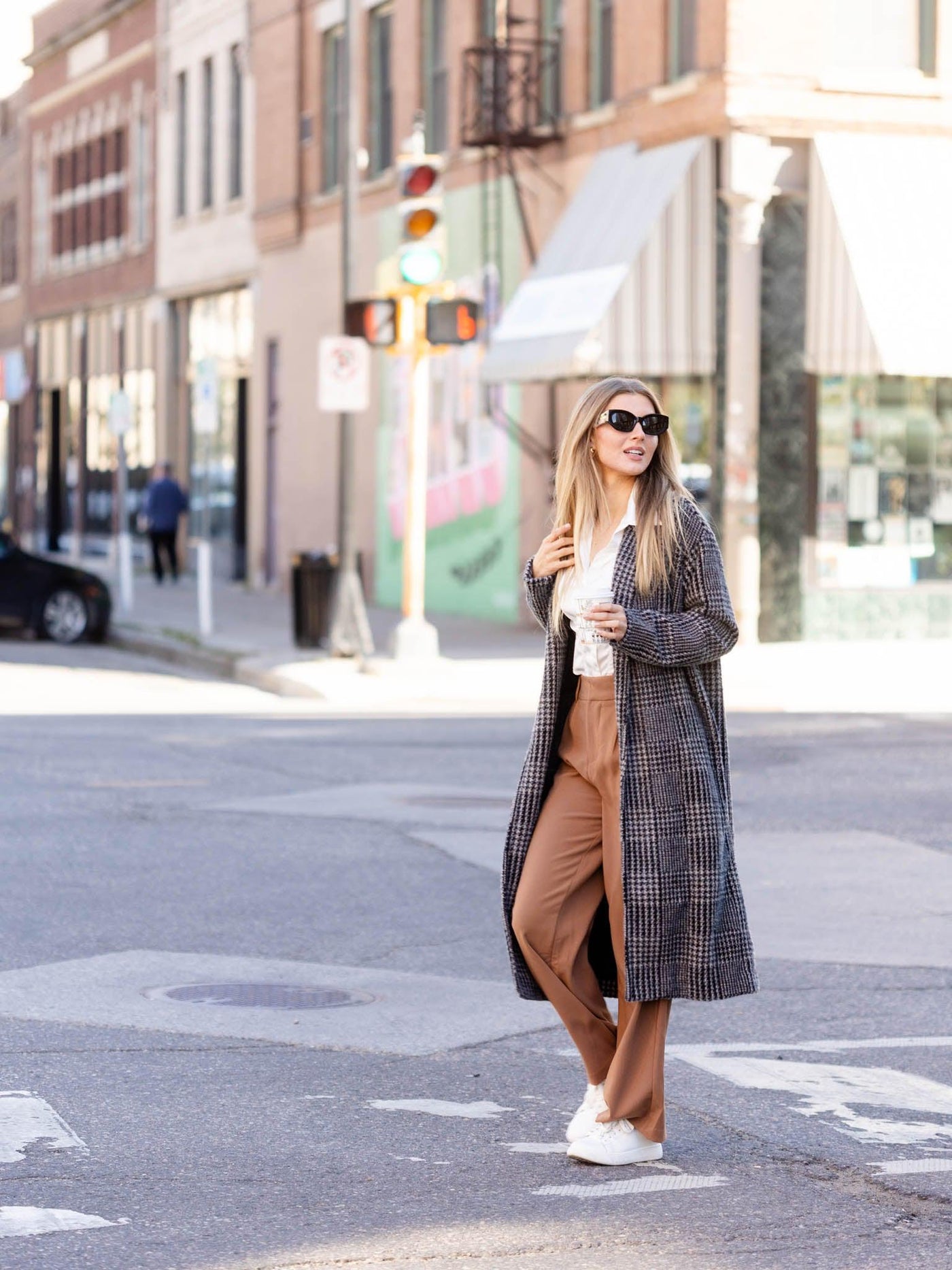 houndstooth coat