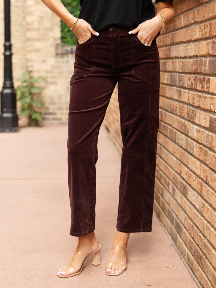 Democracy Ab Solution Skyrise Relaxed Straight Leg