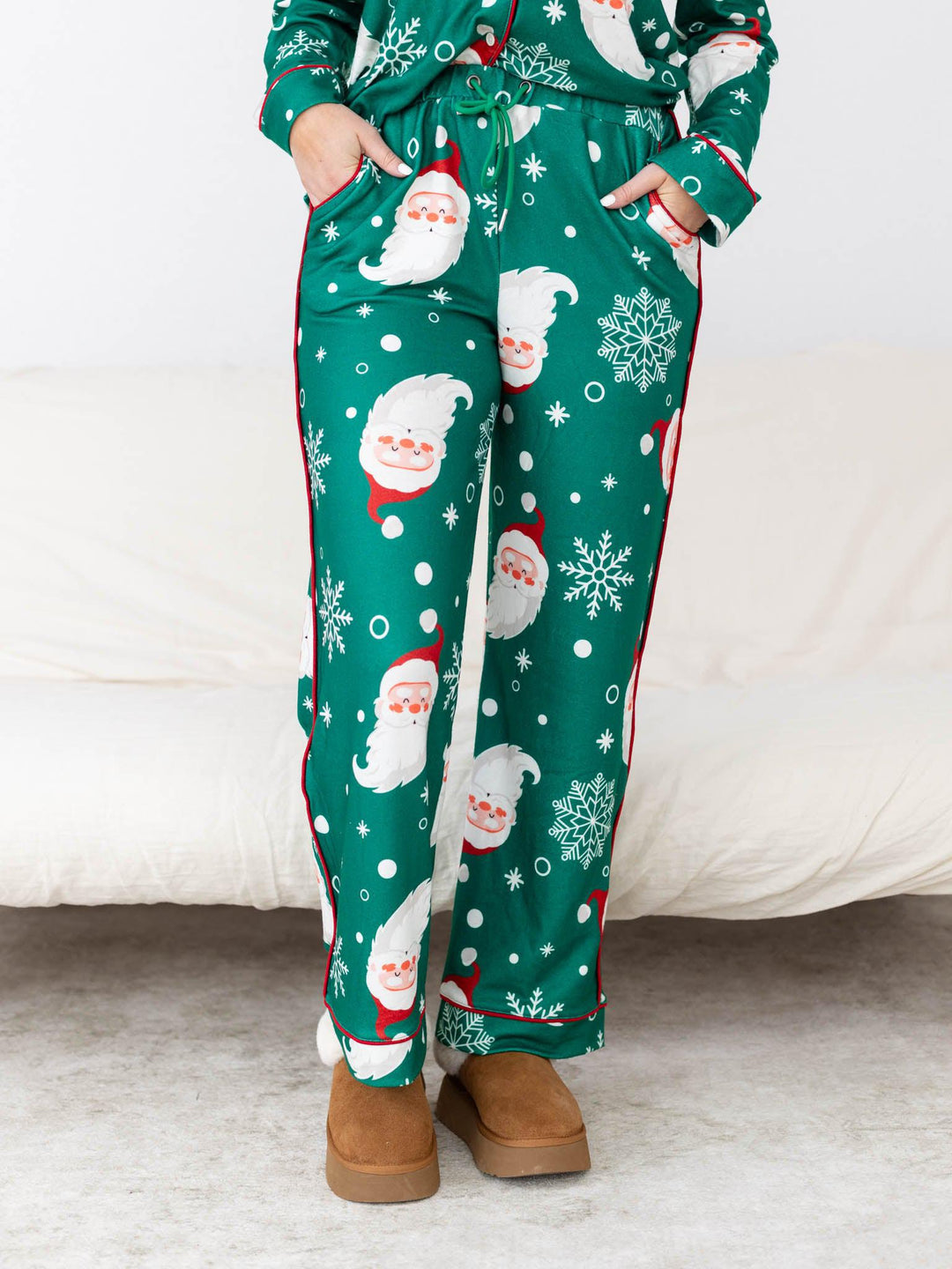 snowflake pajama set