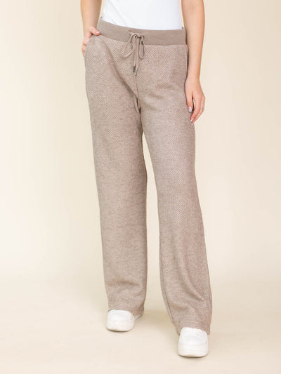 textured soft pants