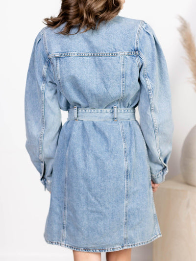 denim dress