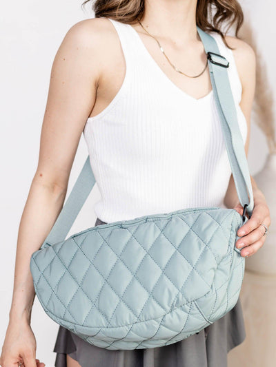 quilted crossbody