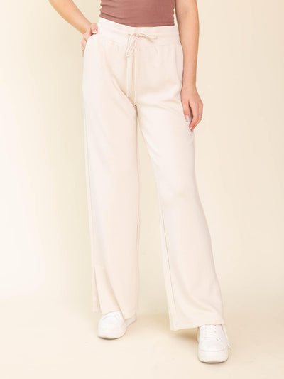 NEUTRAL WIDE LEG PANTS