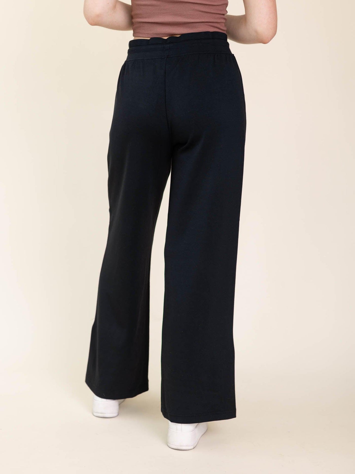 soft black pants