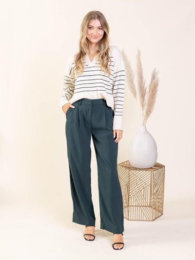 emerald green pants