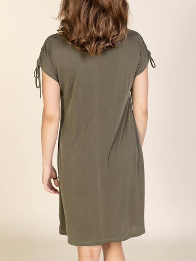 basic super soft t-shirt dress