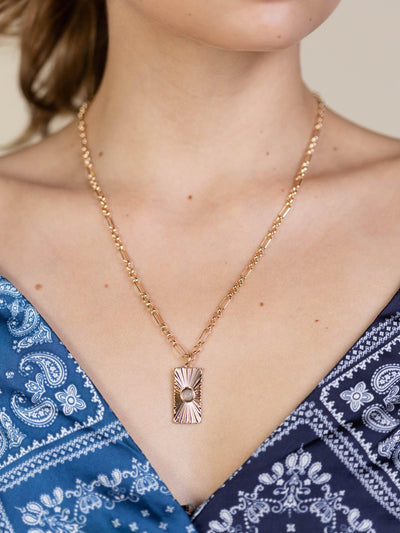 stone pendant necklace