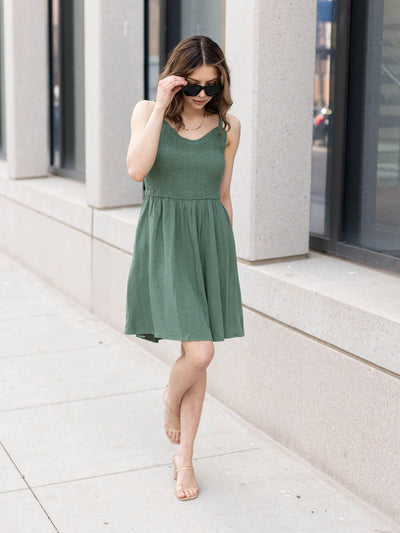 coloerd dress