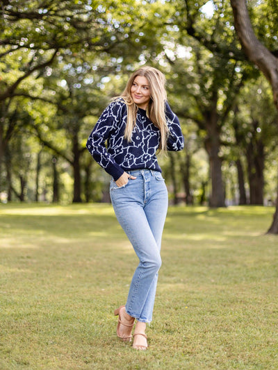 printed sweater