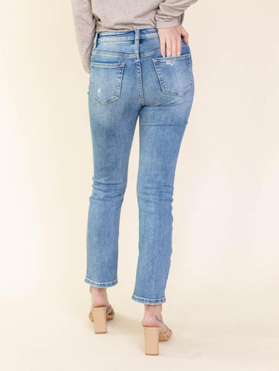 side vent hem denim