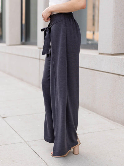 tie waist pant