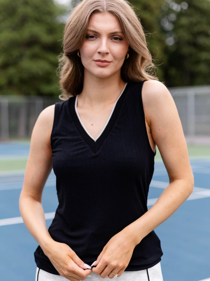 VARLEY Corby V-Neck Tank