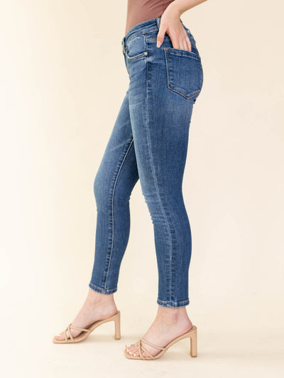 mica skinny denim