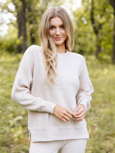 neutral sweater