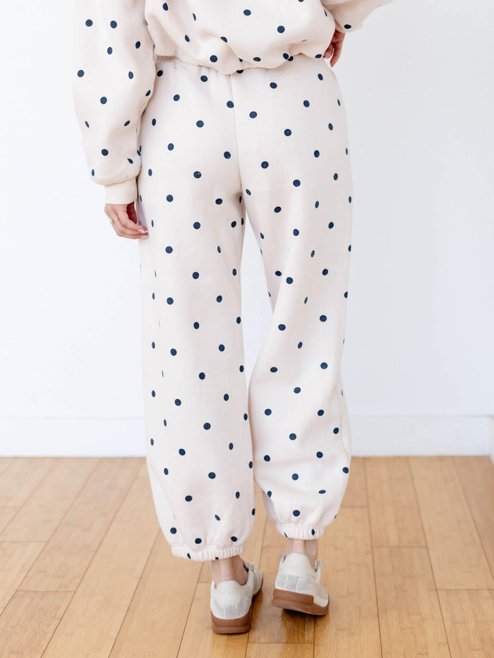polka dot sweatpants