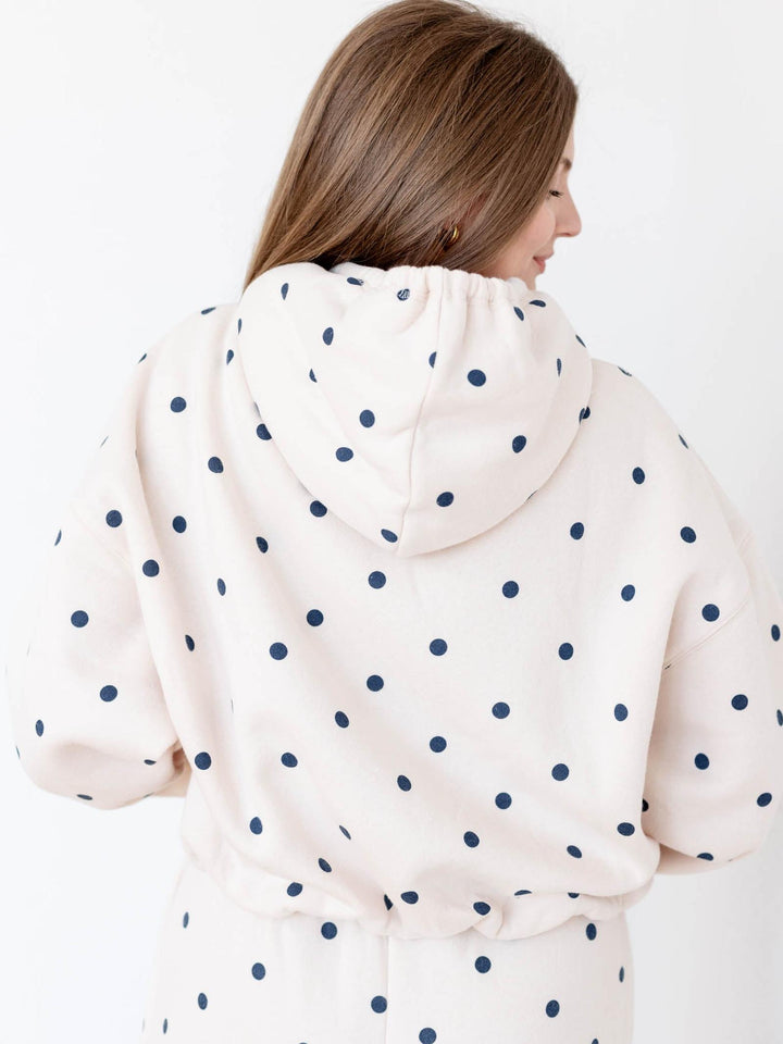 Polka Dot Hoodie
