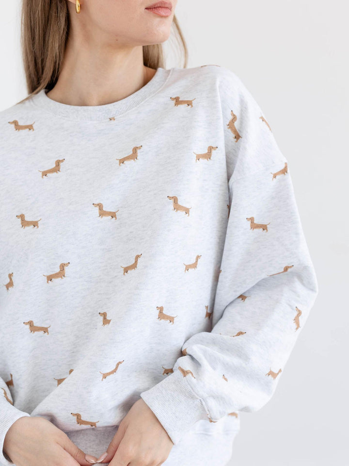 weiner dog sweatshirt