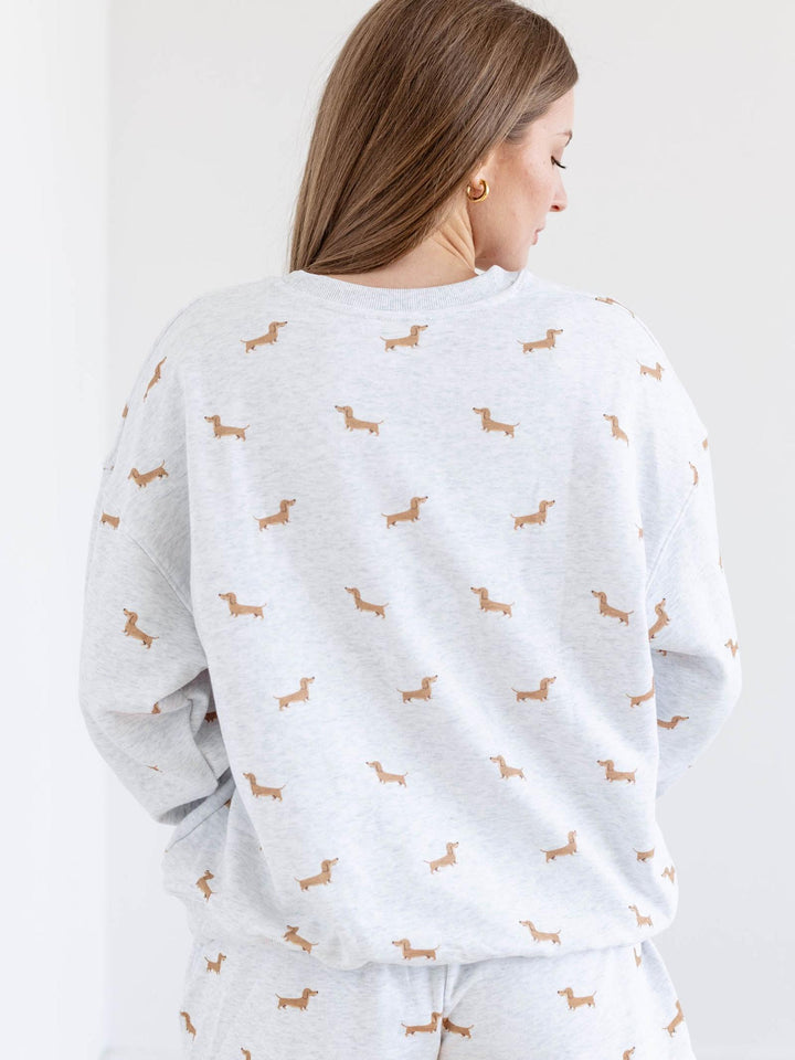 weiner dog sweatshirt