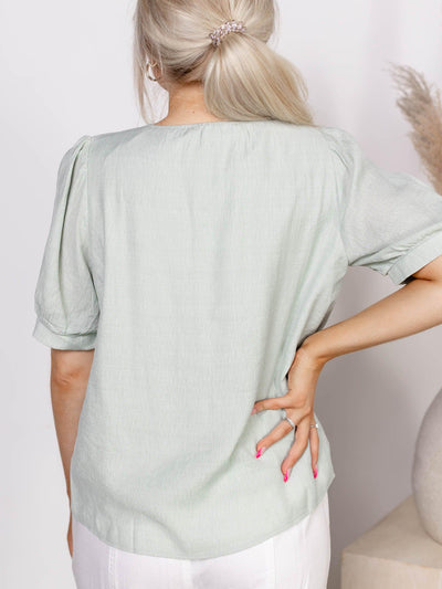 puff sleeve blouse