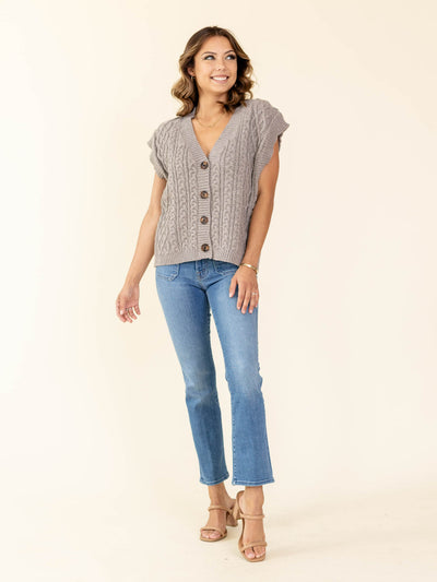 oversized sweater vest