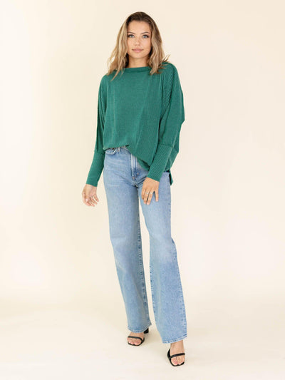 slouchy colored top