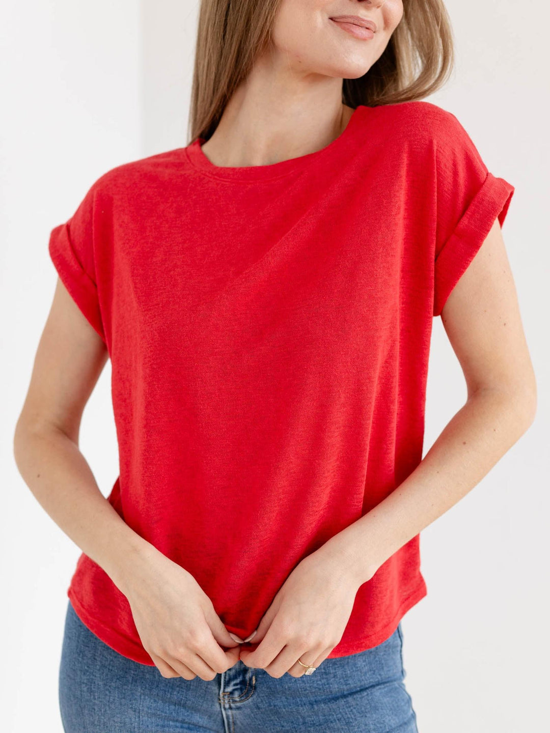 basic slouchy tee shirt