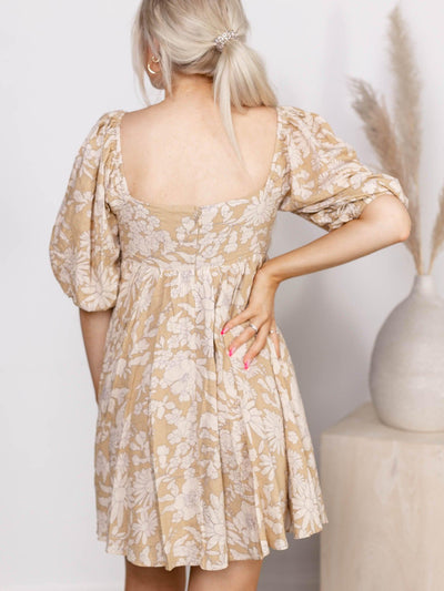 floral babydoll dress